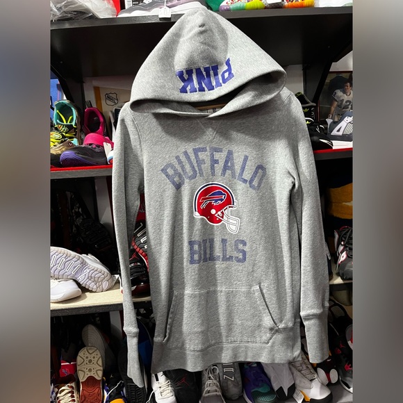 PINK Victoria's Secret Sweaters - Buffalo bills Pink hoodie